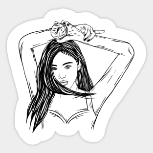 ROSIE KPOP FANART Sticker